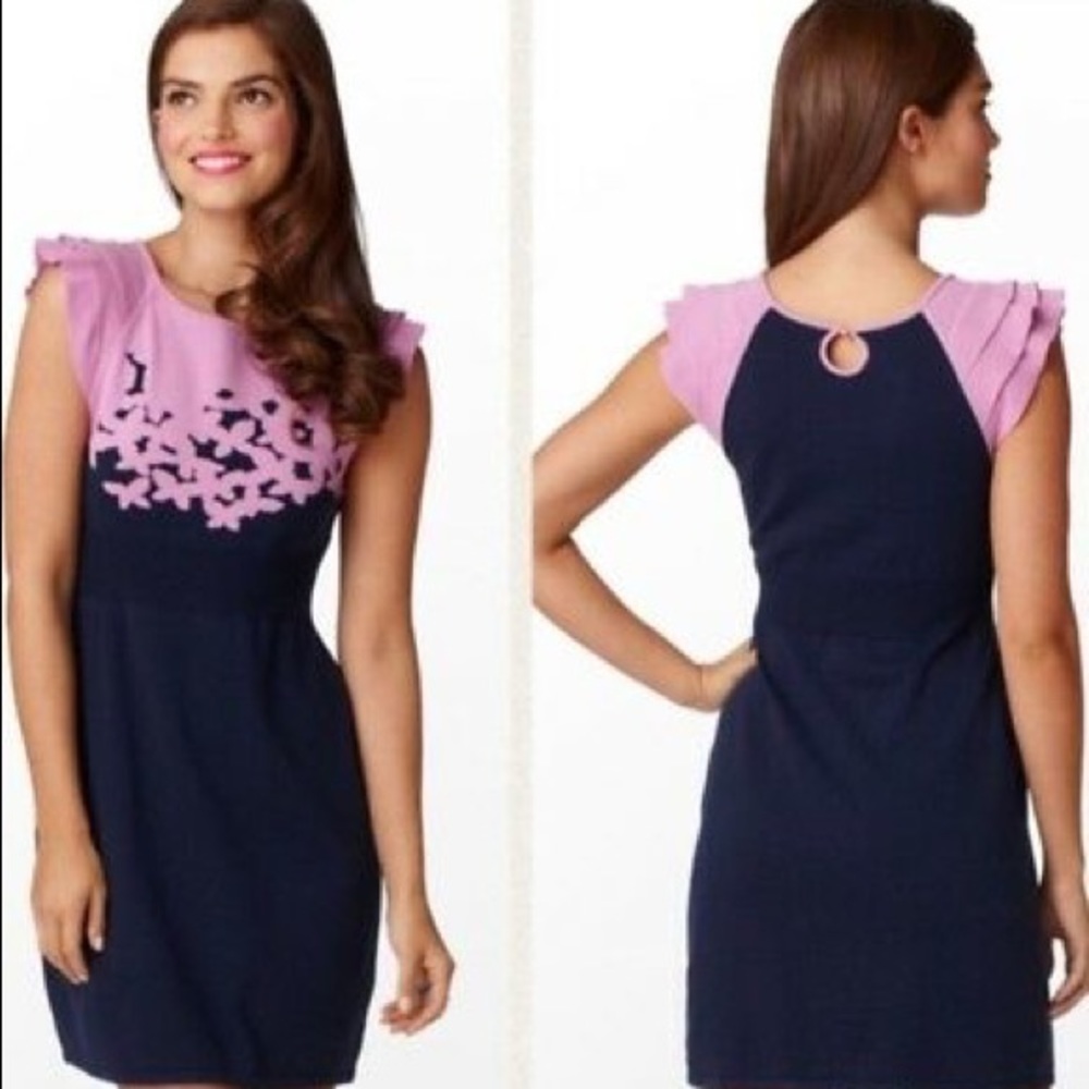 Lilly Pulitzer True Navy Kariana Sweater Dress